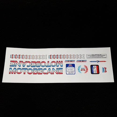 Stickers bmx motobecane ref - stickers,