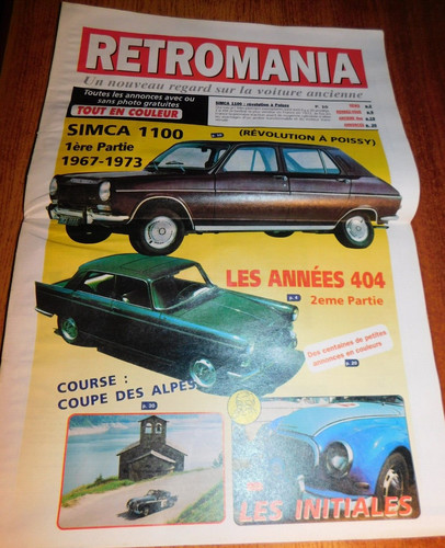 Retromania peugeot 404 1965 - peugeot,