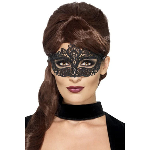 Masque dentelle brodée - masque,
