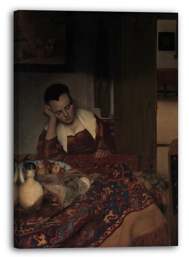 Toile cadres johannes vermeer - johannes,