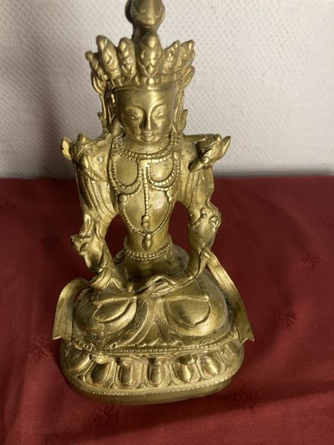 Bouddha ancien bronze - bouddha,