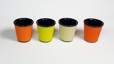 Lot 4 TASSES Gobelets Expresso