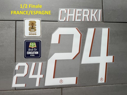 Flocage cherki maillot - cherki, #24