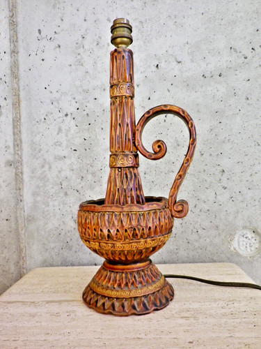 Lampe céramique marius - céramique,