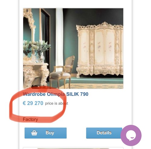 30k silik italian baroque - $30k+,