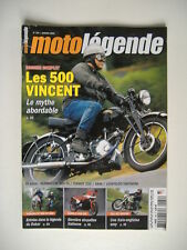 MOTO LEGENDE 186 VINCENT 500-ITAL JET 650-BENELLI 900 SEI-YAM 500/600 XT-DKW NZ