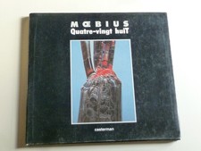 Moebius Quatre-vingt huit  Casterman 1990 conception graphique Pascal Guichard