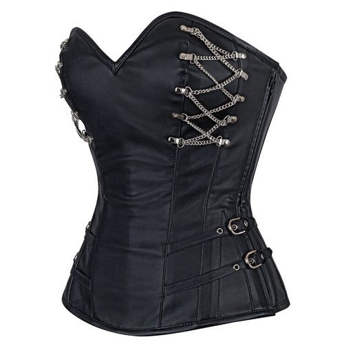 Femme simili cuir bustier - femme,