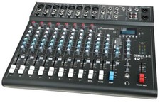 12-Channel Mélangeur Bureau Avec Dsp Et USB/SD - CLUBXS12+