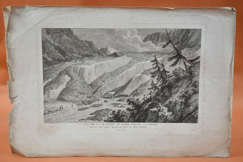 Gravure 1788 vue de - gravure,