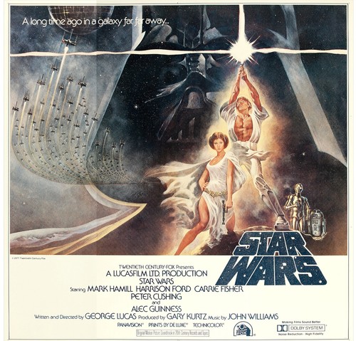Star wars george lucas repro - george, lucas,