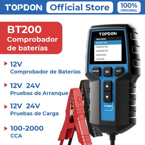 Topdon bt200 24v - 24v, de