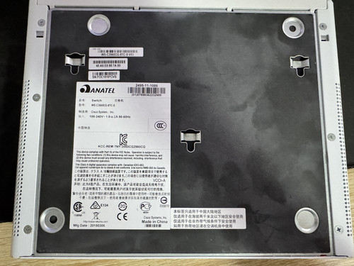 Cisco c3560cg 8tc - cisco, ws-c3560cg-8tc-s