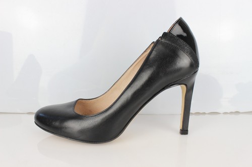 Escarpins cuir noir san - escarpins, 37