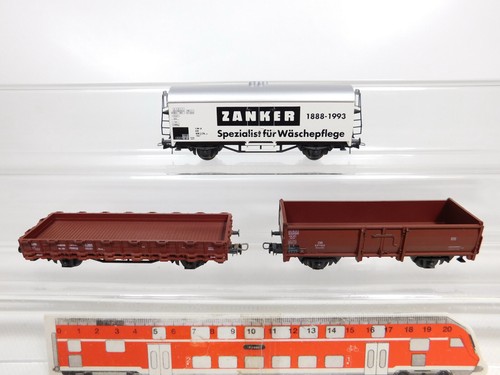 Roco wagons de fret - 3x,