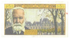 France, 5 NF, 01/07/1965  , Victor Hugo, TTB