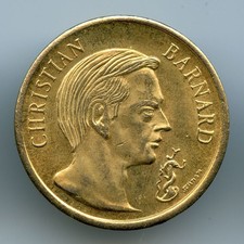 1969 Italie - Dr. Christian Barnard - graveur Sciltian - chirurgie cardiaque