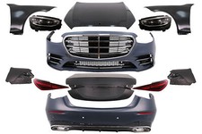 Kit carrosserie pour Mercedes S W221 05-13 Conversion W223 S450 Look Pare-chocs