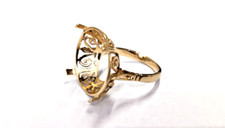 bague entourage or jaune 18