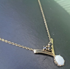 Pendentif Opale & Saphir 4