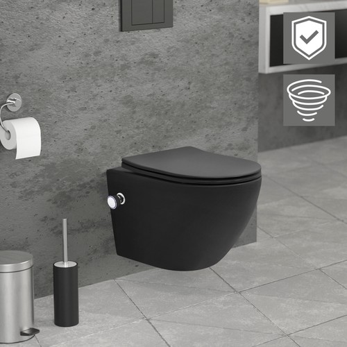 Suspendu chasse eau - suspendu, d'eau