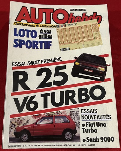 Auto hebdo autohebdo 467 - autohebdo,