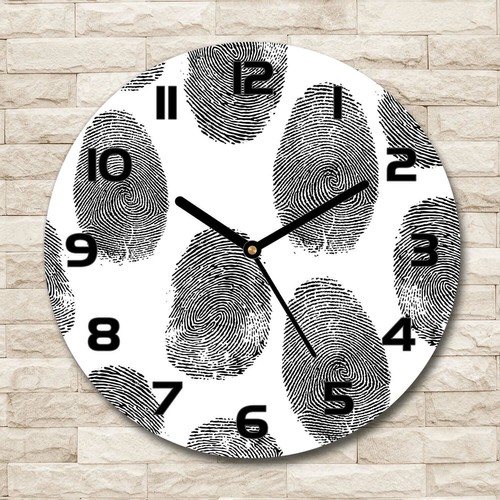 Tulup horloge murale verre - murale,