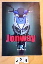 JONWAY SCOOTER ELECTRIQUE Prospectus chinois 8 pages