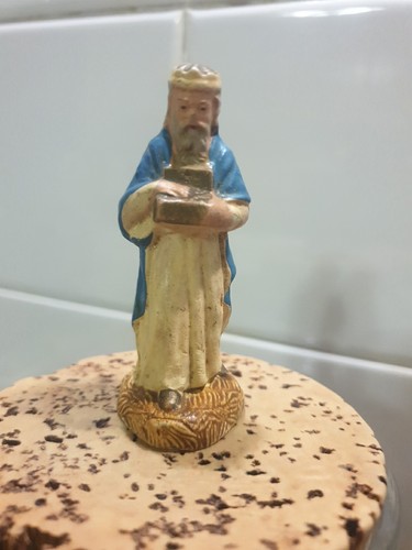 Ancien santon creche - creche, noel