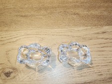Lot De 2 SALIERE POIVRIERE EN CRISTAL signé DAUM A Saisir 