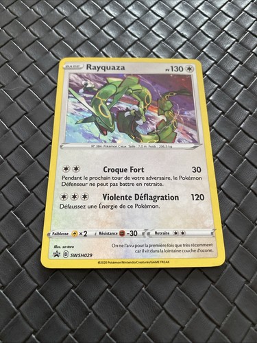 Carte pokémon rayquaza - pokémon,