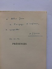 Pierre Jean JOUVE " Présences