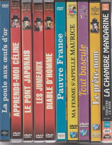 Theatre lot pieces - lot, dvd