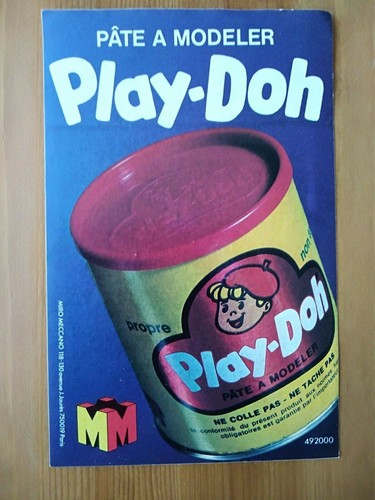 Autocollant sticker play doh - autocollant, play-doh