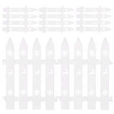  10 Pcs Petit Grillage Clôtures Décoratives Décorations De En Plastique