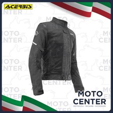 Veste Moto Femme Estivale Acerbis Ce Ramsey Vented Couleur Noir Taille L