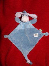 Doudou  Plat Disney Bourriquet Bleu Rose Neuf  2 dispos