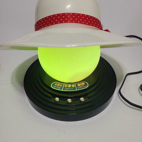 Vintage lamp hat poka dot - lamp,