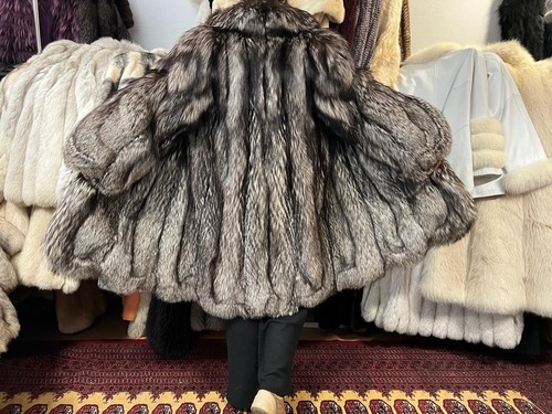 Manteau fourrure renard - manteau,