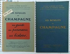 Guide Michelin illustré des Champs de Bataille "Les Batailles de CHAMPAGNE 1921"
