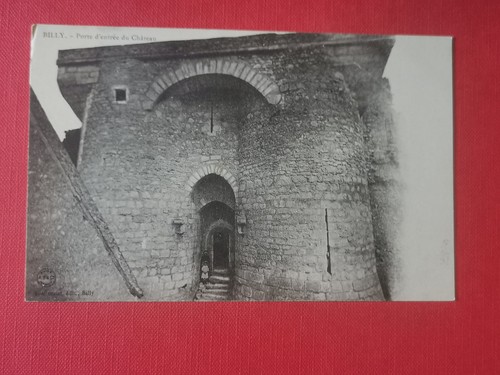 Cpa billy porte d - cpa, d'entrée