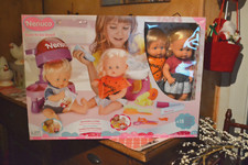 nenuco neuf chez le coiffeur 40 anniversaires av+ les 2 poupees famosa 