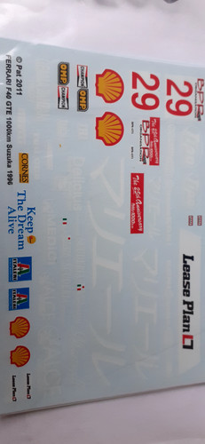 Decalcomanie decals ferrari - decals,