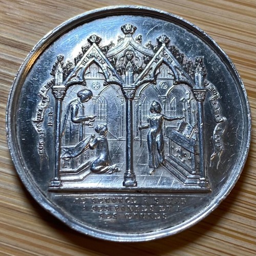 Médaille argent baptême - argent,