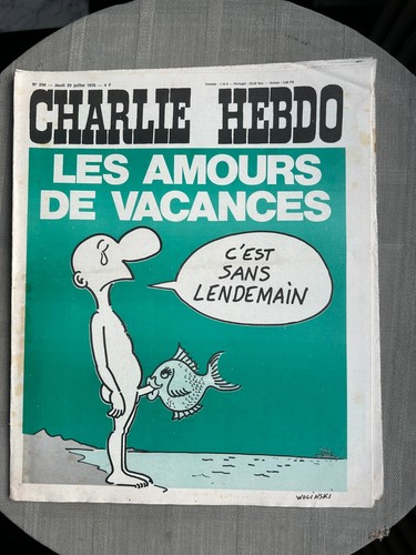 Charlie hebdo 298 - charlie, july