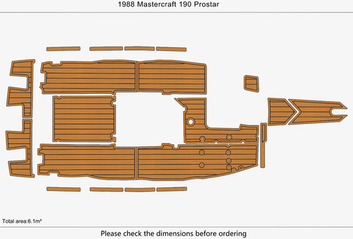 1988 mastercraft 190 prostar - 1988,