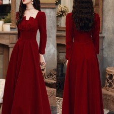 Femme Élégant Long Robe