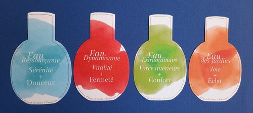 Clarins cartes à parfumer - ,