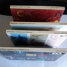 4 livres collection NITSCHE La Science illustrée  1962 63 PHYSIQUE CHIMIE COMMUN