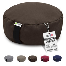 Natural Hemp Zafu Meditation